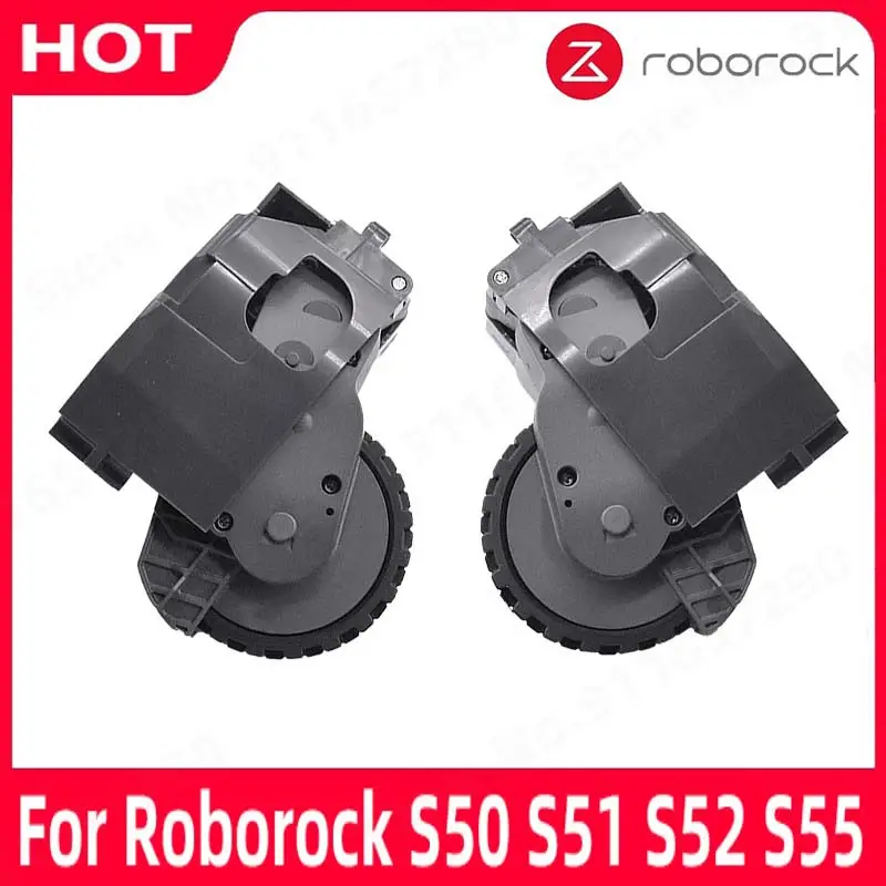 قطع غيار استبدال عجلة سير يمنى ويسرى لـ Roborock S50 S51 S52 S55، إكسسوارات روبوت كنس