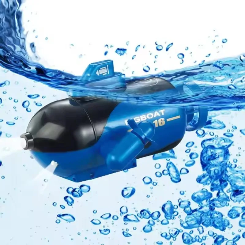 Mini Remote Control Submarine Boat 4 Channels Electric Nuclear Submarine Ship Toy Kids Boat Model Toy