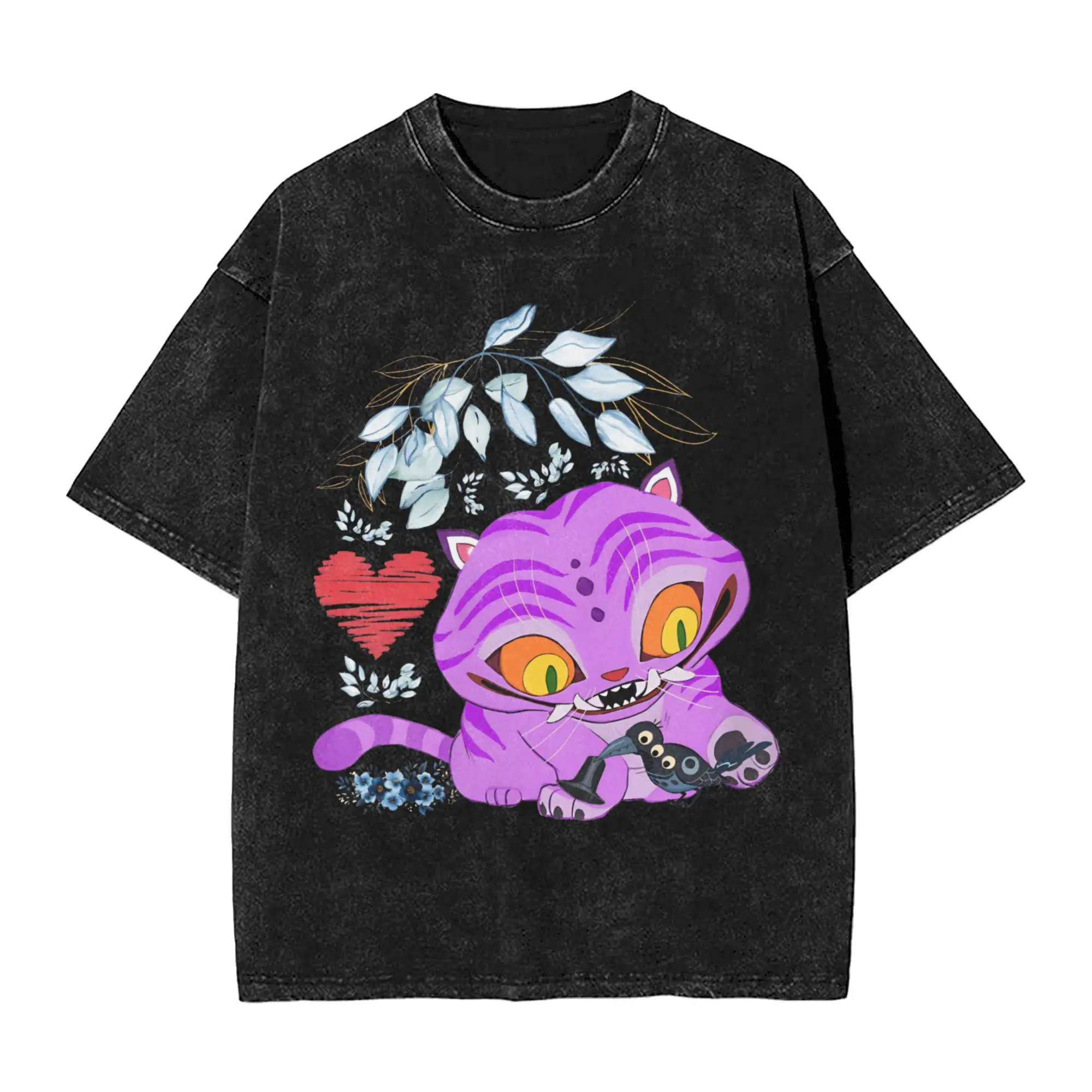 

Men T-Shirt Derpy Sussy Playing With Hat Bird Kpop Demon Hunters T Shirts Novelty Summer Tee Shirt Awesome Pattern Cotton Tops