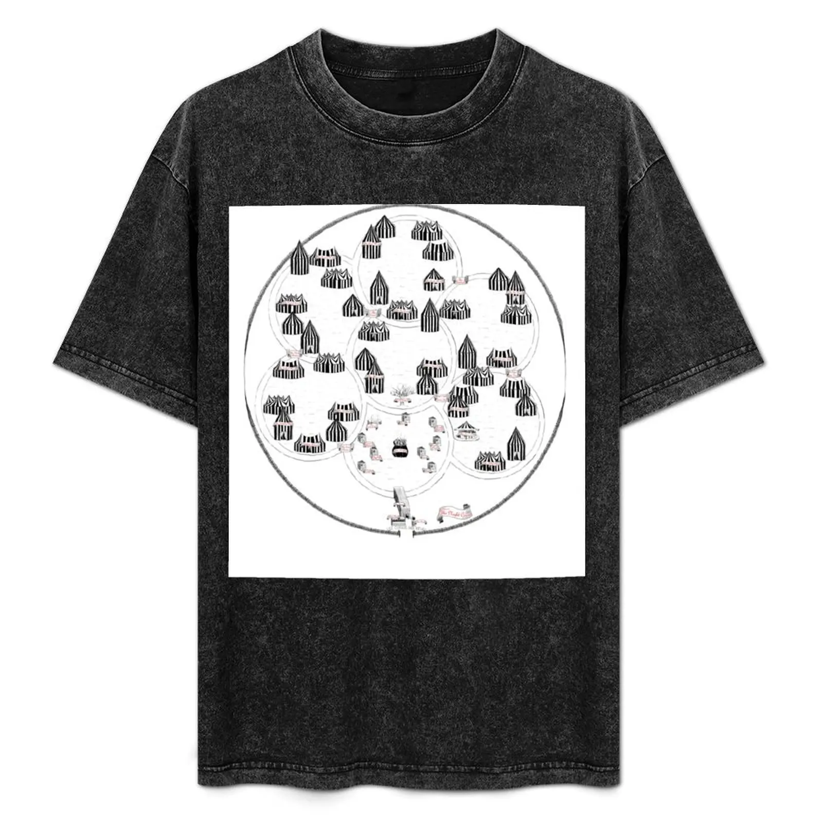 

Map of the Night Circus T-Shirt Clothing man t shirt boys animal print fitted t shirts for men