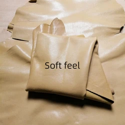 1mm Ginger Mixed Sheep Leather. First Layer Leather. Real Leather Fabric. Handmade DIY For Biker Wear. Bag. Whole Sheepskin