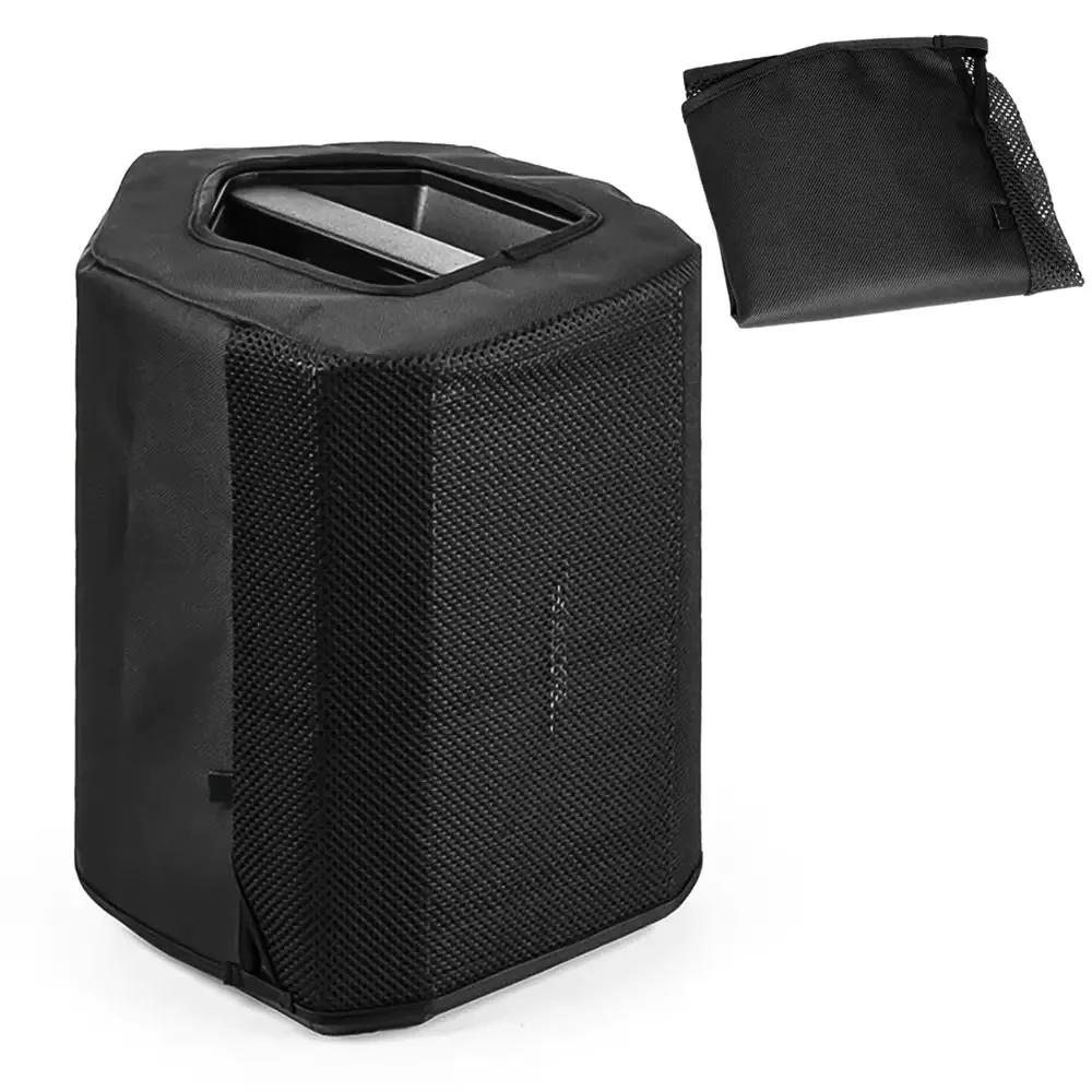 Dustproof Sound Protective Cover Black Oxford Cloth Dust Cover High Elasticity for Bose S1 Pro+ 2023/ Bose S1 Pro 2018