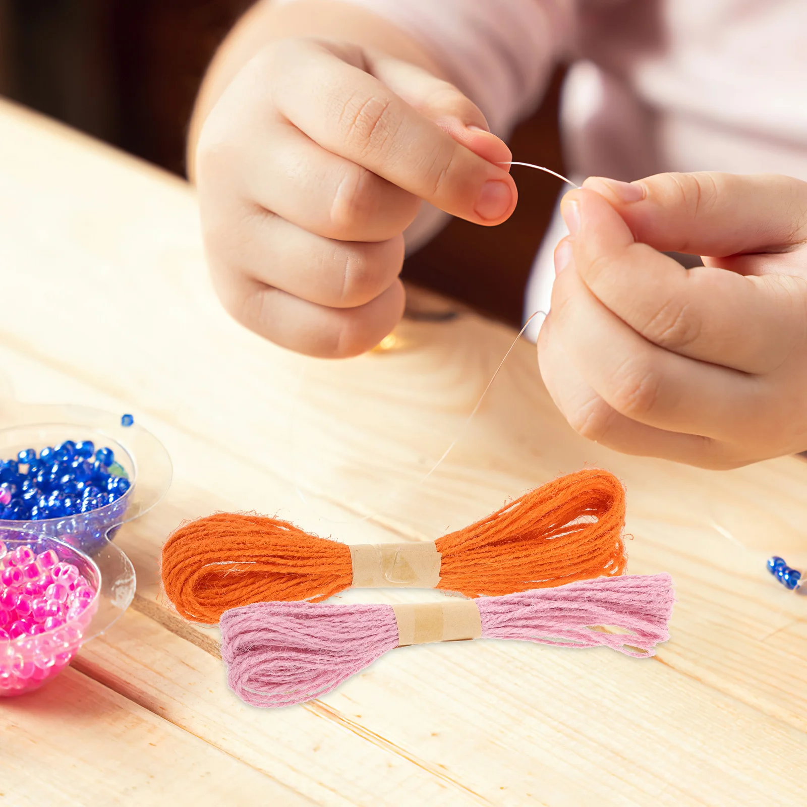 

12 Bundles Braided Straw Rope Decorative Craft Cord Handmade DIY Jewelry String Bracelet Making Twine for Plants Cat Scratch