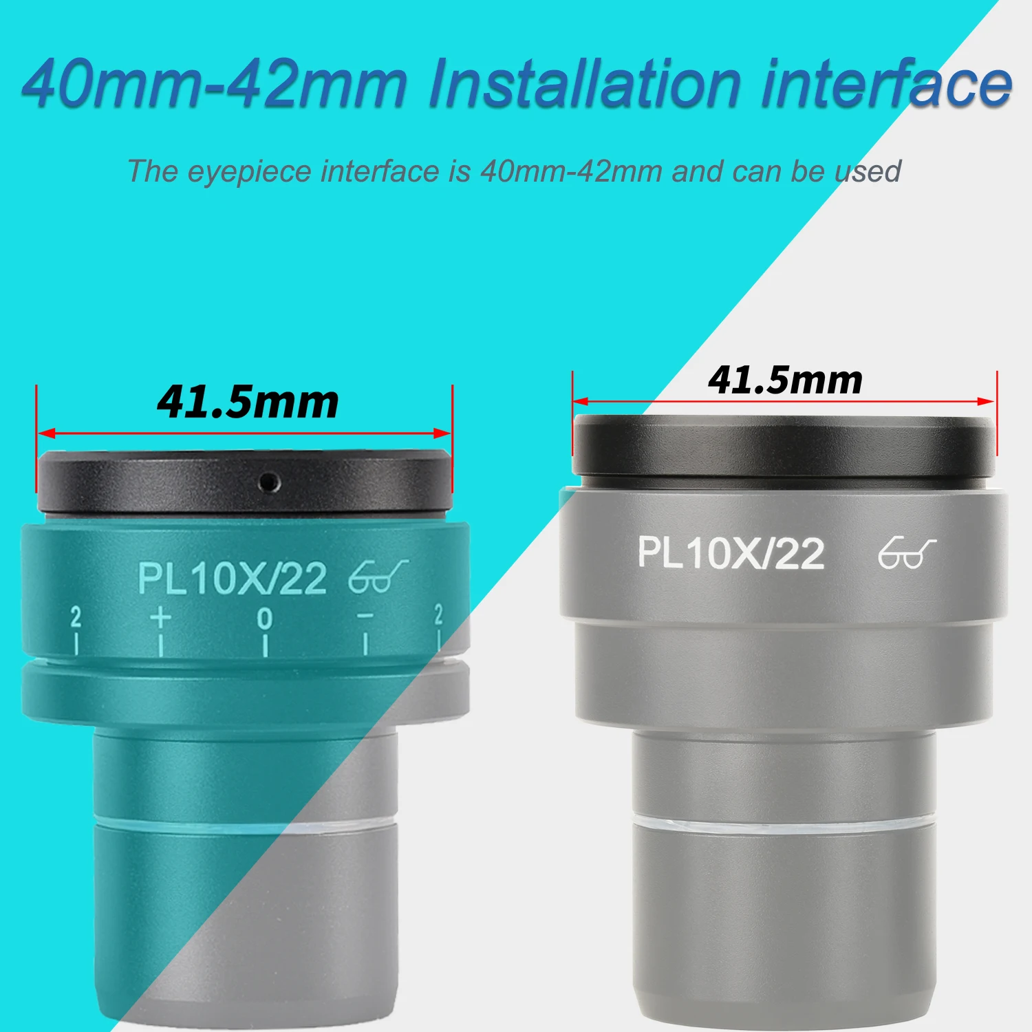 KOPPACE 2 pezzi per 32-36mm microscopio Stereo protezioni per gli occhi binoculare angolo di smussatura oculare in gomma protezioni per gli occhi tazze scudo