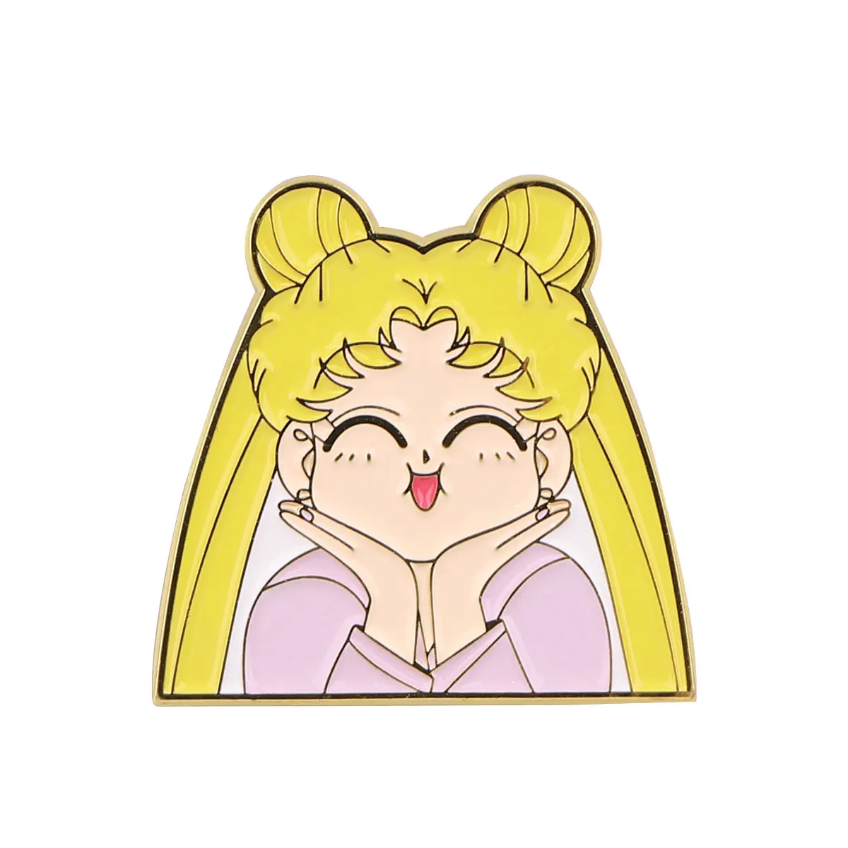 Ragazza Anime Cartoon Pin spille per zaini spilla smaltata simpatici distintivi per colletto spilla accessori gioielli di moda regali