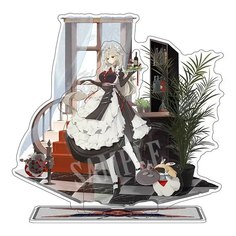 

New Game Anime Tabletop Decoration Alexandrina Sebastiane Zenless Zone Zero Scene Acrylic Double Plug Stand Figure Model Cosplay