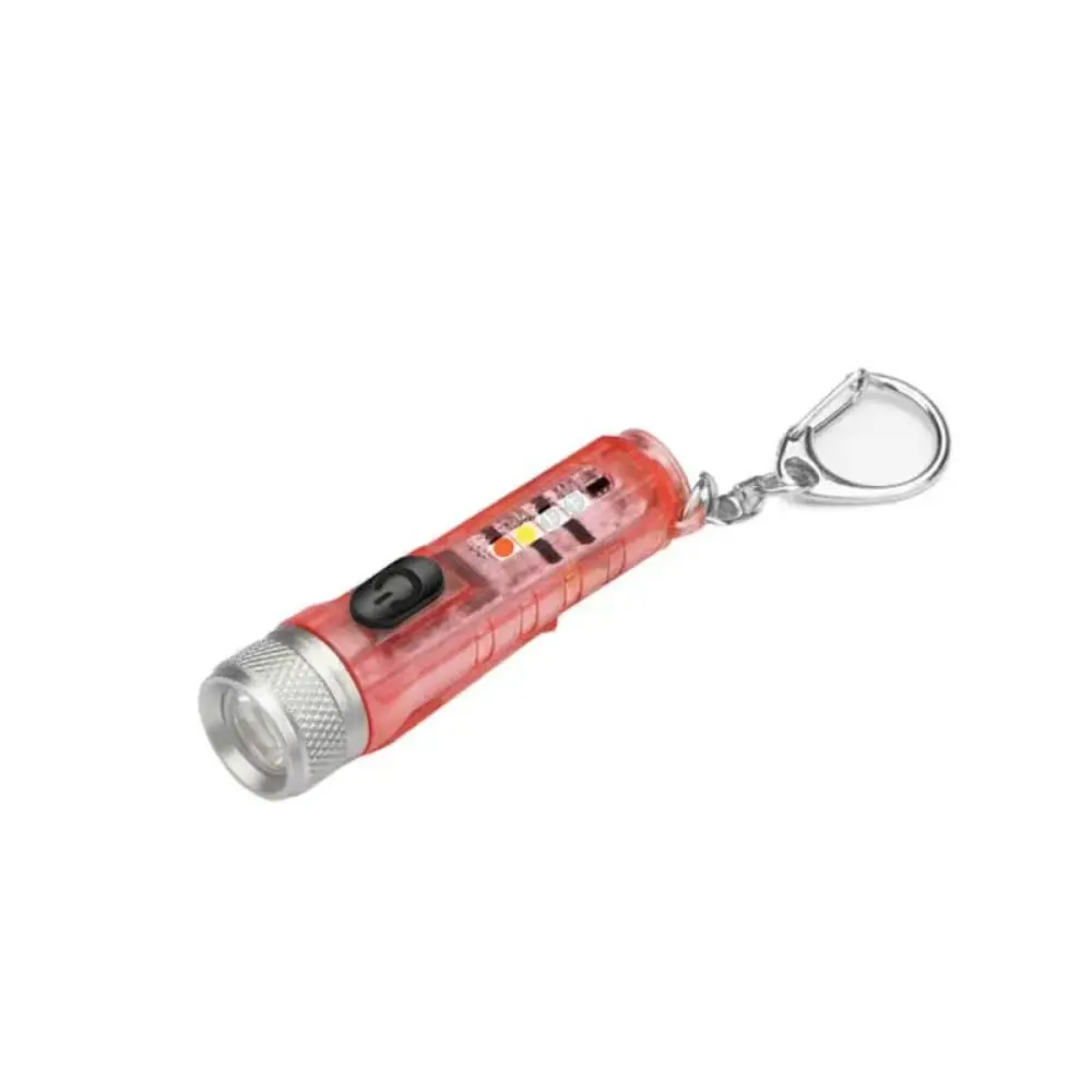 

Type-C Charging Mini Flashlight Emergency Lamp Lightweight Keychain Light ABS Magnetic Attraction Portable Flashlight Camping