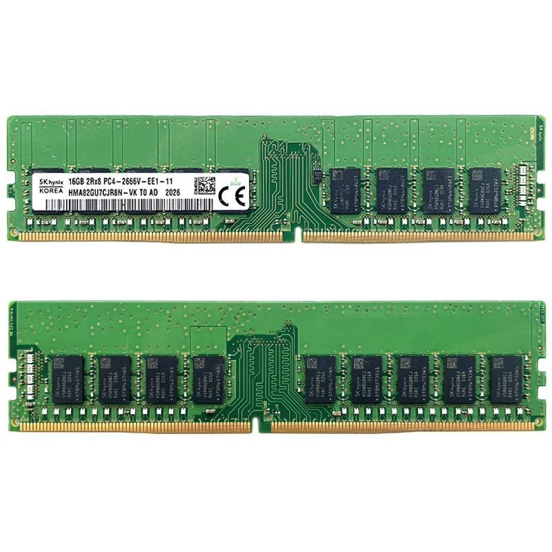 SK Hynix DDR4 16GB 2666MHz RAM 2Rx8 PC4 - 2666V 1.2V Desktop