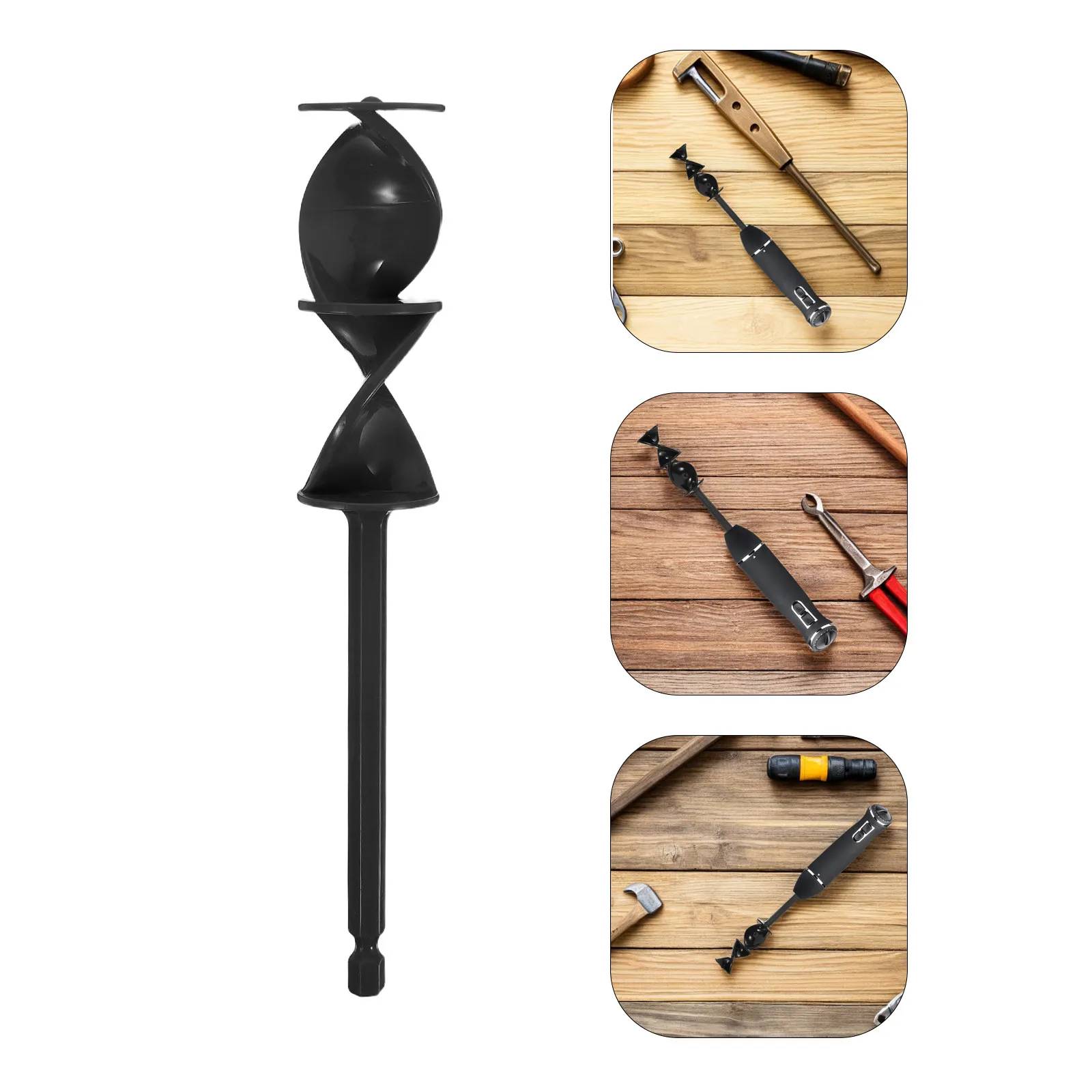 

10Pcs Resin Mixer Paddle Drill Attachment Plastic Paint Stirrer Epoxy Mixing Paddle Optimized Blade Angle for Homogeneous Paint