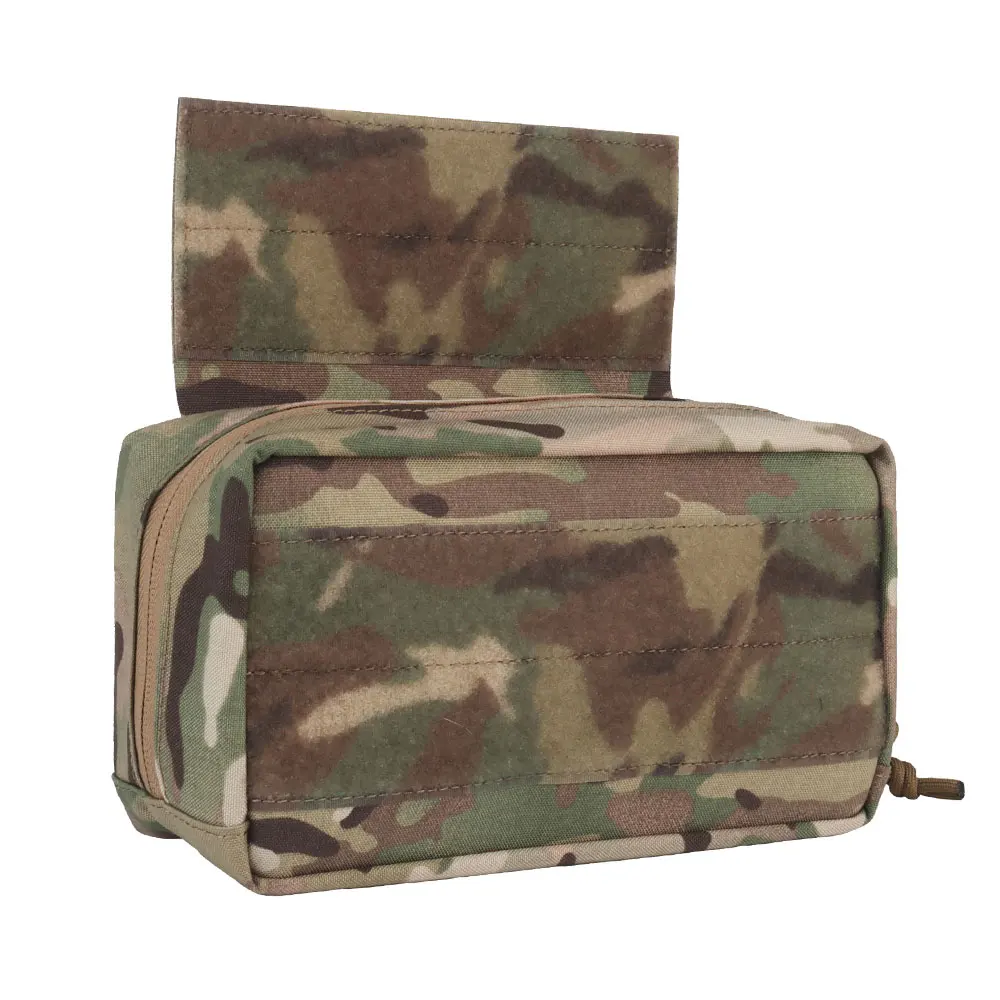 Wosport Tactical Multifunctional Hanging Pouch Cordura Modular Drop Pouch Detachable Inner Pouch Hook Loop Mount for Airsoft