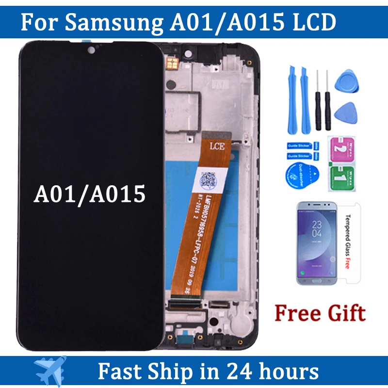 

5.7'' For Samsung A01 A015F LCD Display With Touch Screen Assembly For Samsung SM-A015F/DS LCD Screen