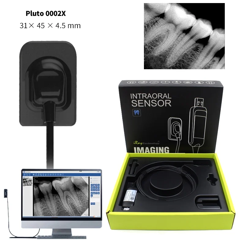 

IRAY Pluto 0001X/ Pluto 0002X RVG Sensor Digital Imaging System Digital Intra-oral Sensors CMOS