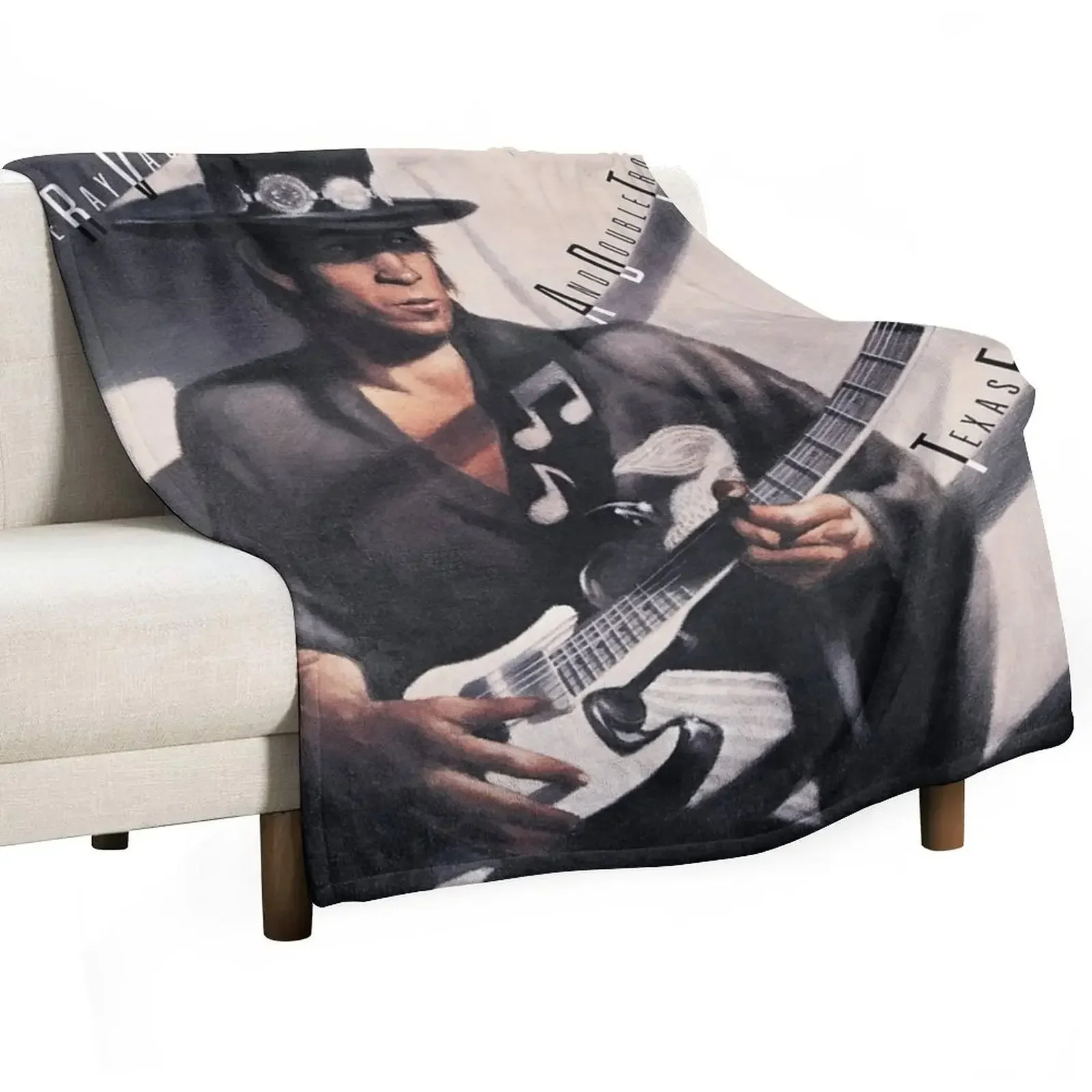 Texas Flood - SRV. Throw Blanket Decorative Throw Shaggy manga Sofa Decoratives Sleeping Bag Blankets