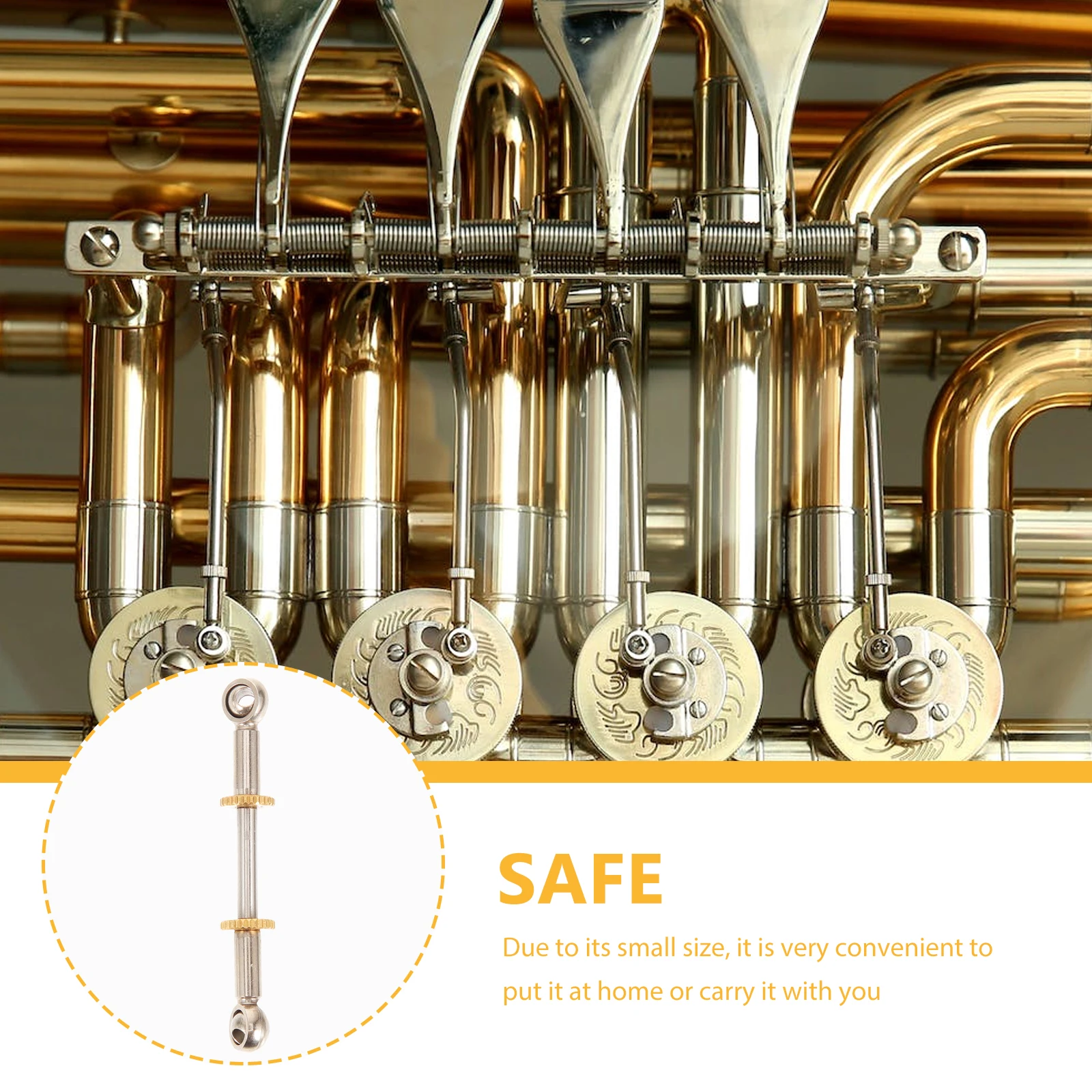 

Professional Wind Small Compact For French Horn Flute Alto Horn Rod Set Musical Instrument Tools