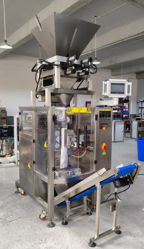 FOODLINE VFFS Packaging Machine Touch Screen Control VFFS Packer For Central Kitchen Automated Food Bag Packaging Process