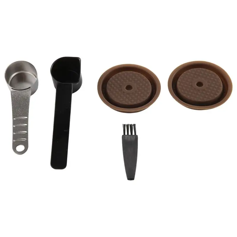AS60-Reusable Coffee Capsule Lid For Vertuoline Coffee Pod Food Grade Silicone Cap For Refillable Nespresso Vertuo Capsule