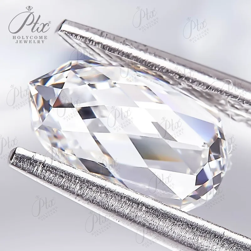 3.02ct Briolette شكل VS1 مختبر نمت الماس F اللون حبة الأحجار الكريمة IGI شهادة CVD HPHT مجوهرات قلادة صنع المواد الخام #5