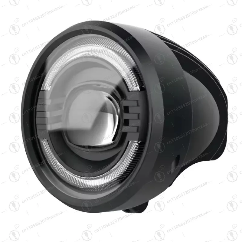 36V/48V Ipx4 waterproof and dustproof, easy to install, high brightness luminous ABS material with horn electric bicycle light