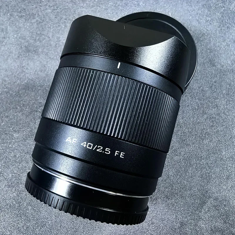 Viltrox用の正方形の金属レンズフード,金属,40mm,f2.5,56mm,f1.7,20mm,f2.8