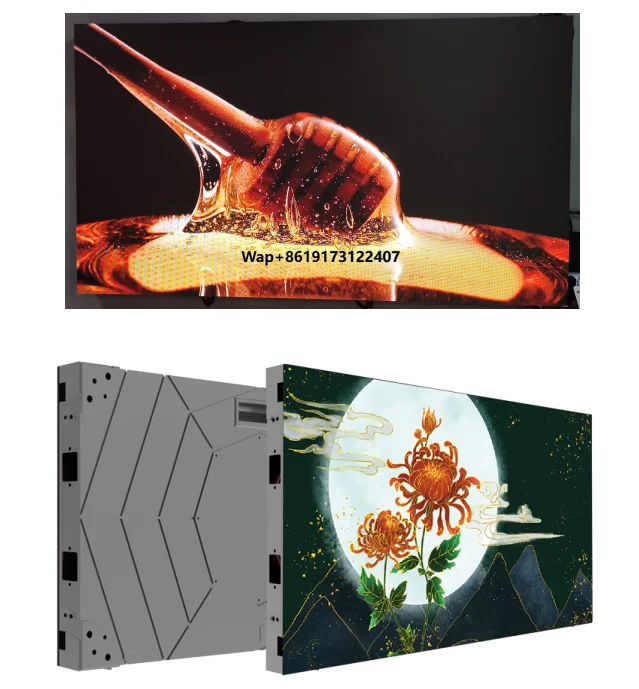 COB- P0.93 16:9 Full Color Indoor LED Advertising Wall Screen High Definition Digital Signage Shopping Mall Animation