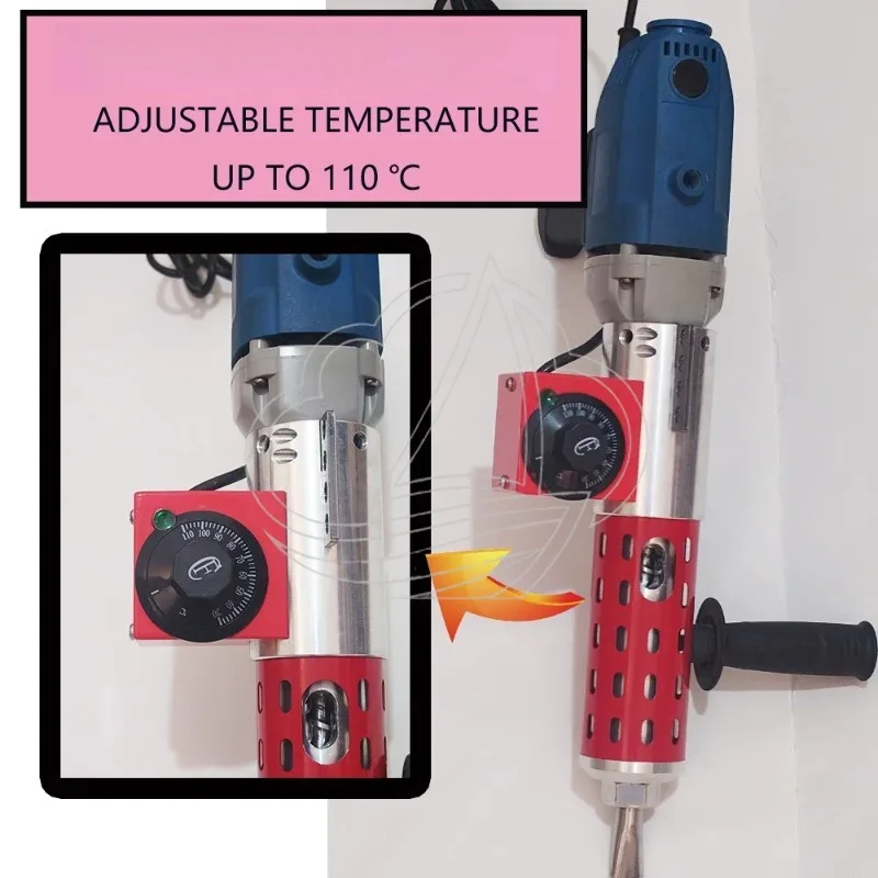 Electric Tire Squeeze Gun Heating Pre-curing Rubber Tool For Large Tire Repair
