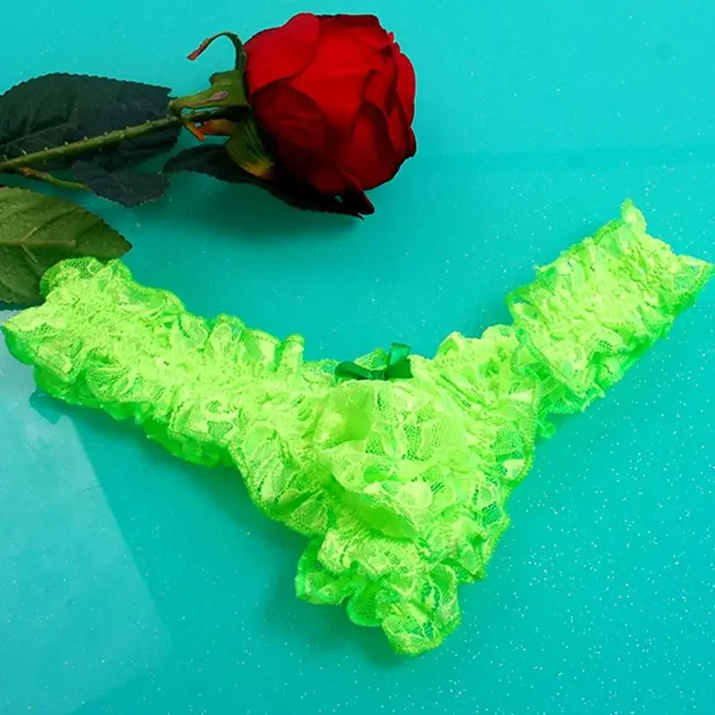 Мужские кружевные сексуальные брюки и трусы с низкой талией Live Show Dance DJ Club Bar Private Party BF Harajuku Irricident