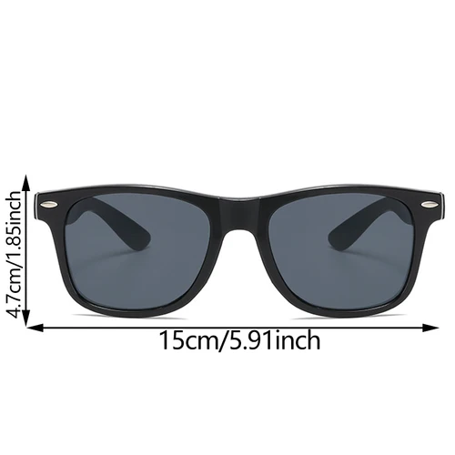 Imagen 2 del producto Gafas de sol cuadradas para novia y novio, regalos de dama de honor, suministros de boda, regalo de despedida de soltera, gafas de sol con uñas de arroz