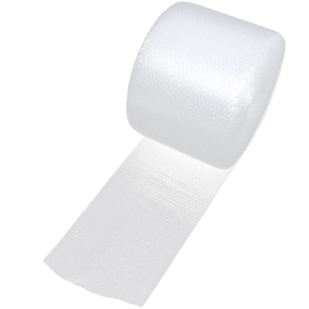 

1 Roll Thickened Bubble Film For Shockproof Packaging Cuttable Eco-Friendly Wrap For Electronics Ceramics Glass Craft Sports