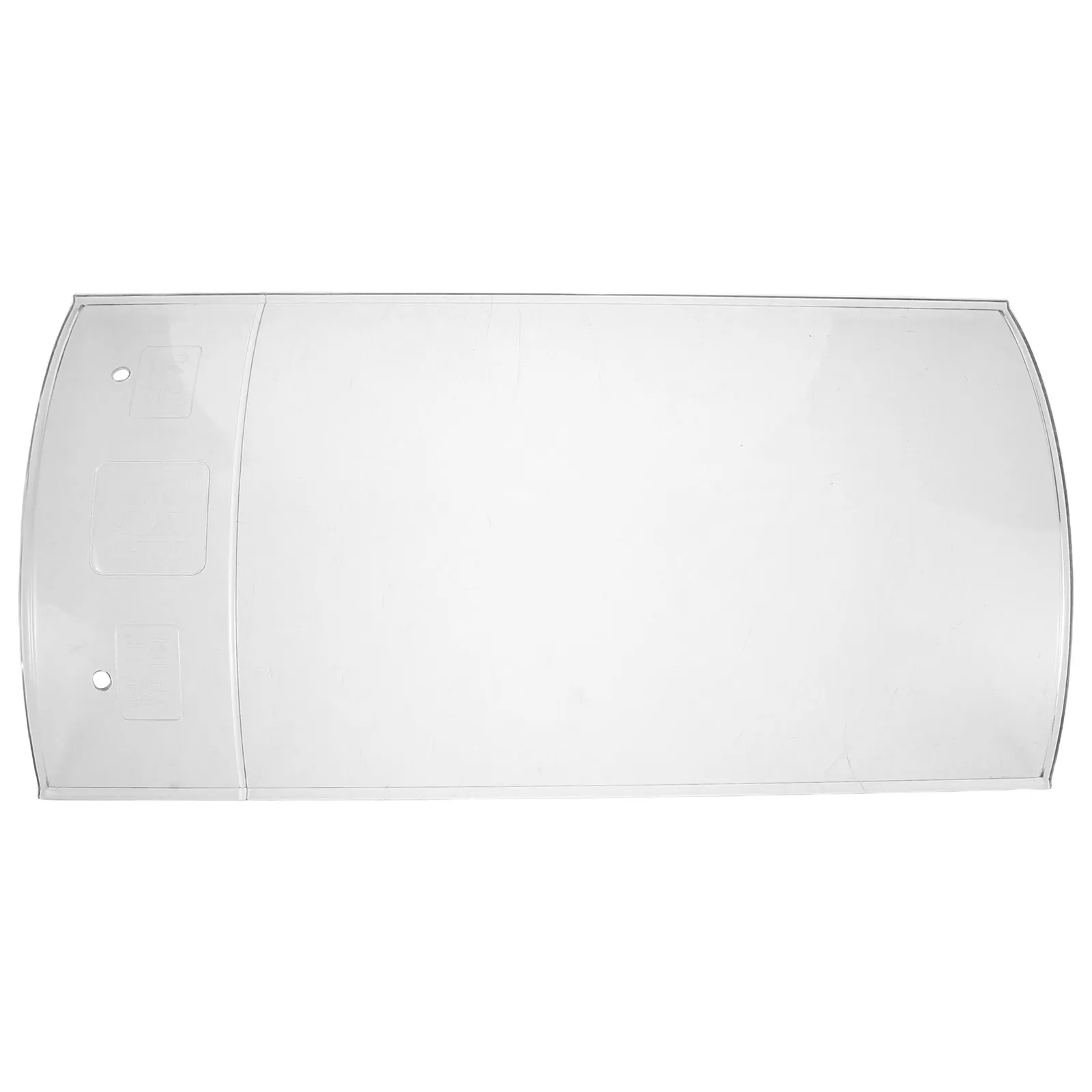 Clear Roofing Panels Plastic Arched Sheets for Patio Greenhouse Canopy Pergola Daylight Replacement Tile Outdoor Waterproof