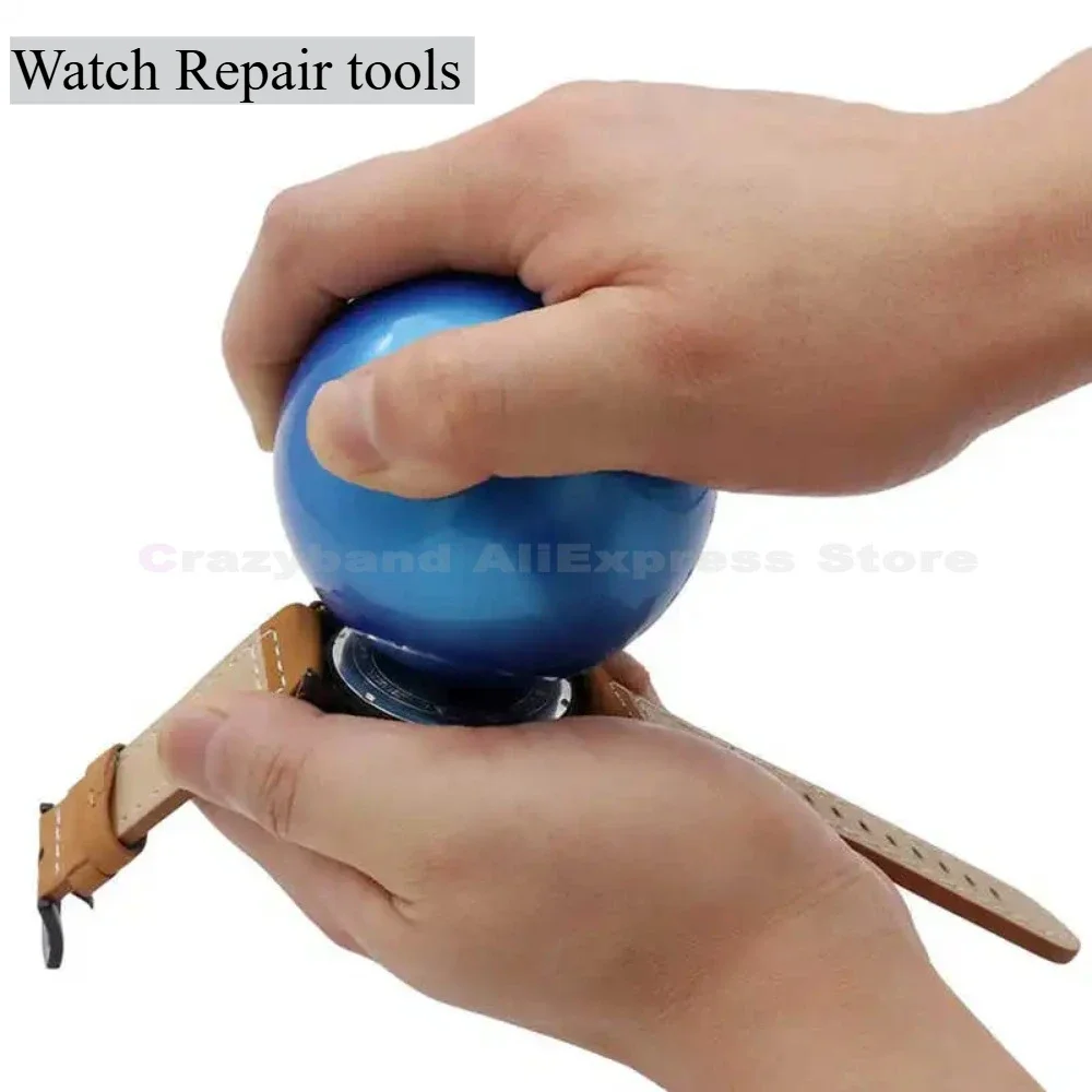Uhrenreparatursätze, Uhrenschmuck, Uhrwerk, Gummi, professionelles Kissen, hochwertiger Schutzgehäuse-Pad-Halter für Uhrmacher