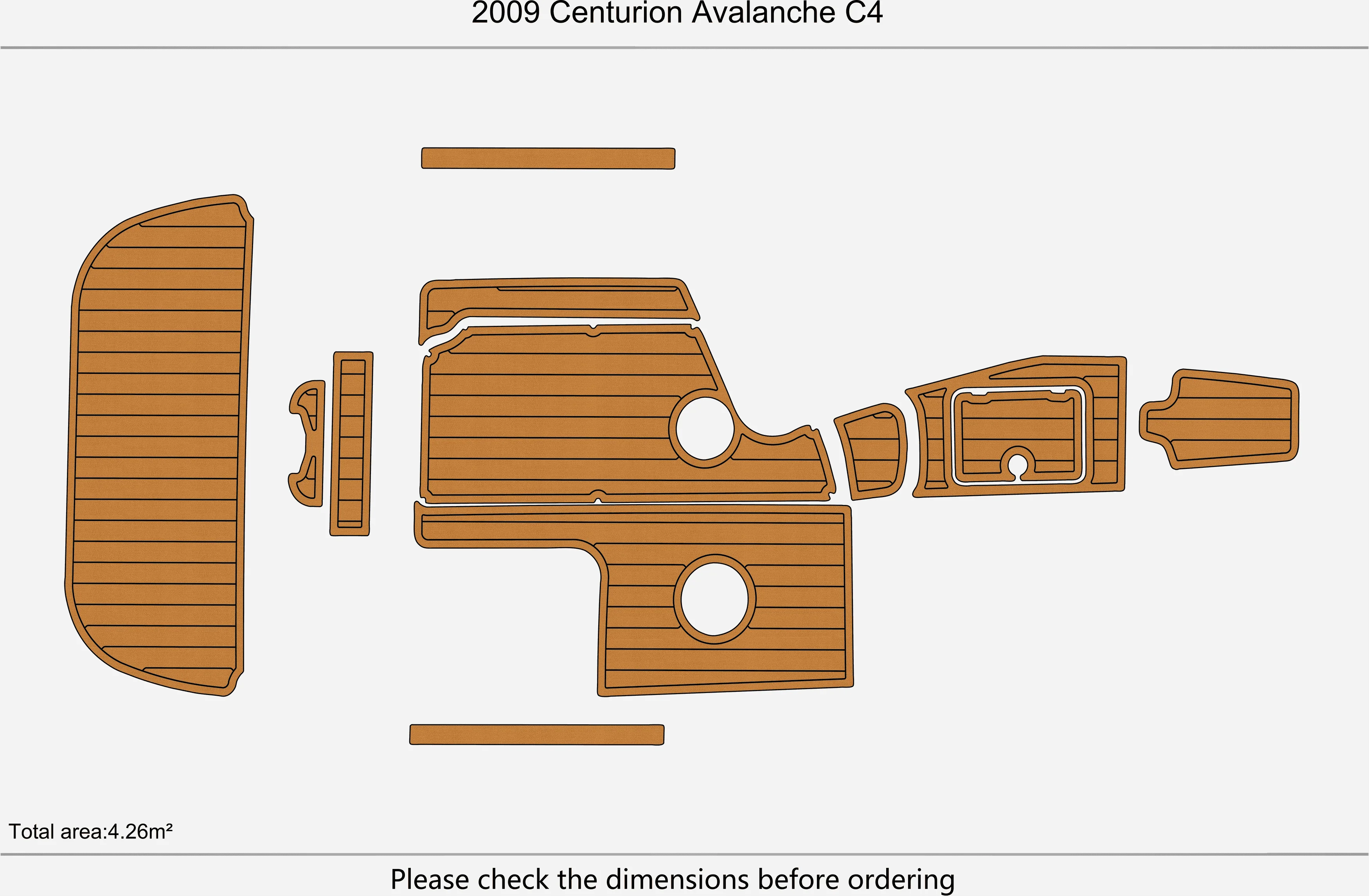 For 2009 Centurion Avalanche C4 1/4