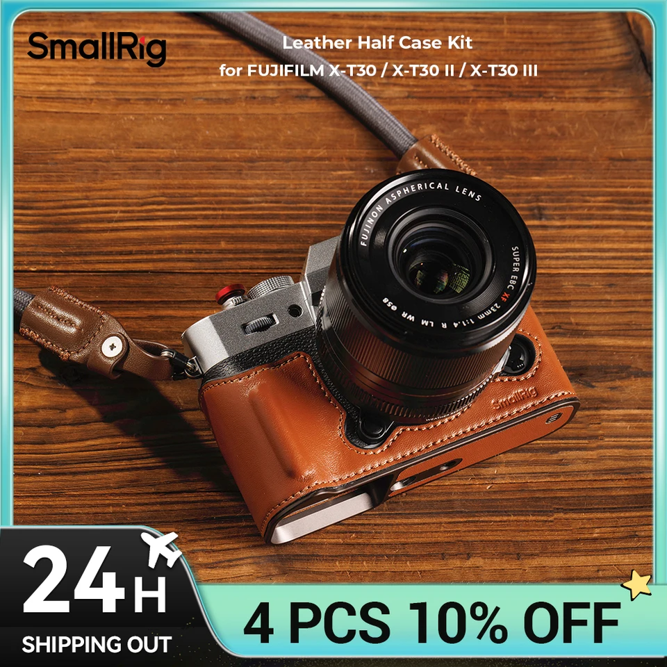 SmallRig X-T30 Leather Half Case 5670 Brown