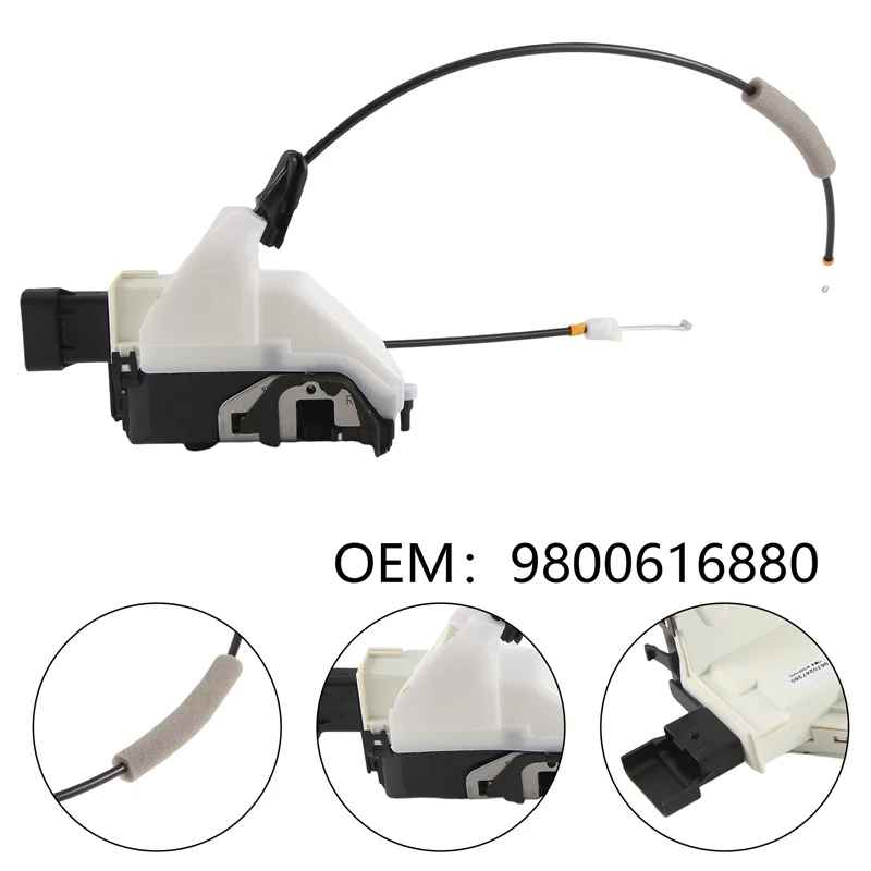 M93K-Door Lock Block Front Door Lock 9135CG 9136FW 9800616880 9800616780 For 308Sw 408 T7 Accessories Right