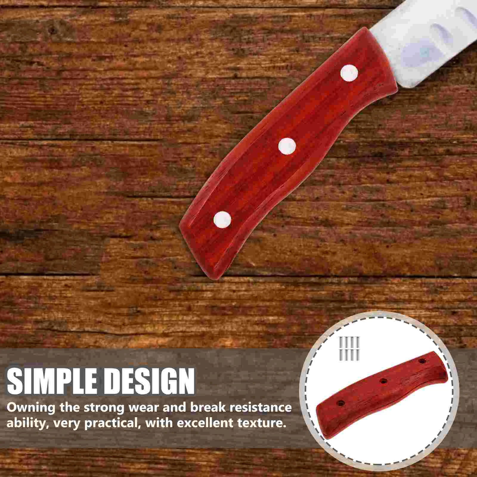 Component Chef Knife Making Supplies Wood Kitchen Grip Replacement Chopping