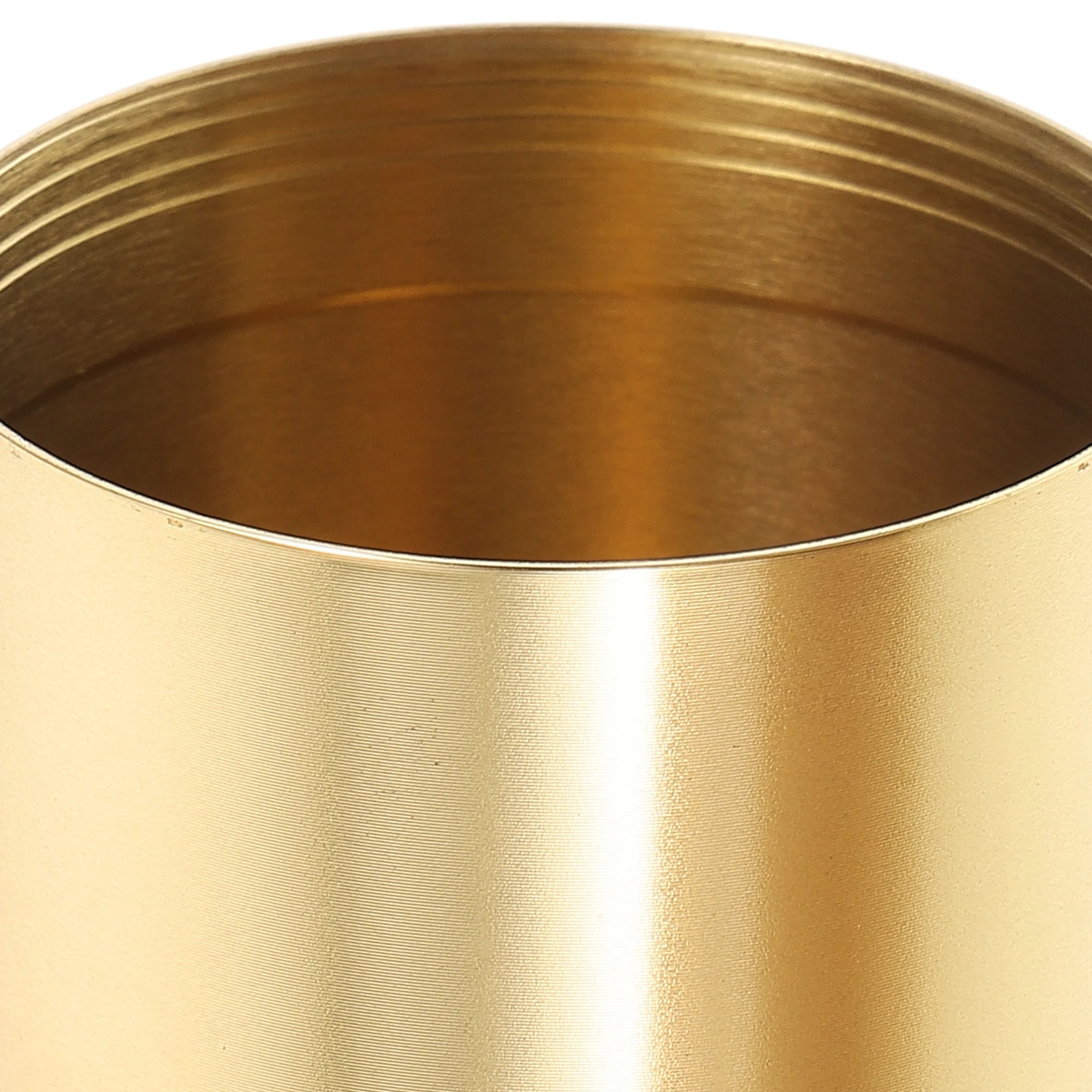 

1pc Brass Tea Airtight Container Storage Suitable Tea Coffee Oatmeal Food Storage Jar Household Helper