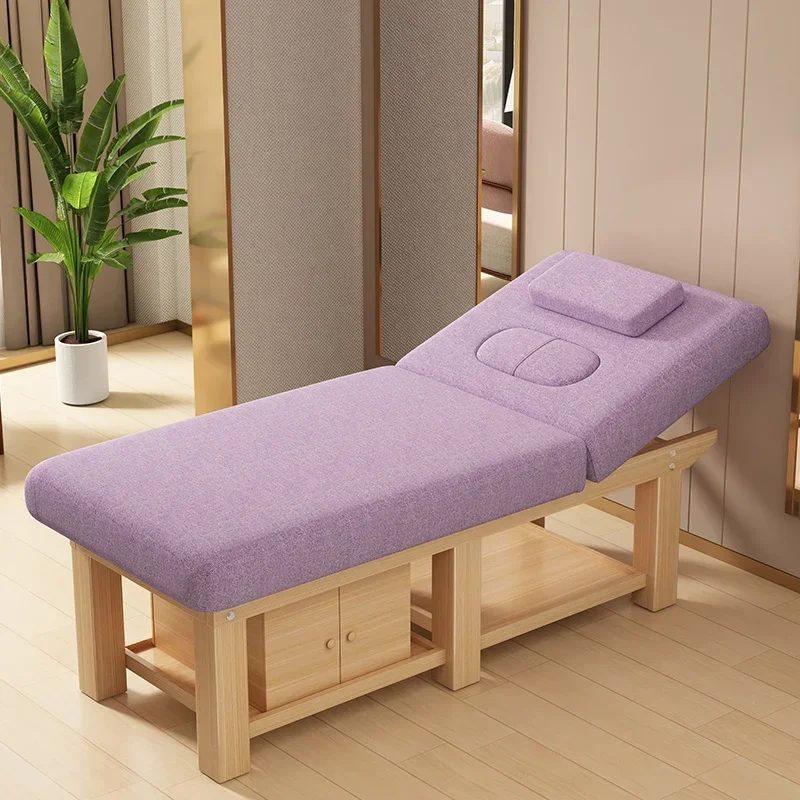 

Comfort Foldable Bed Wooden Multifunction Massage Chairs Full Body Beauty Salon Camastro Plegable Salon Furniture Livingroom