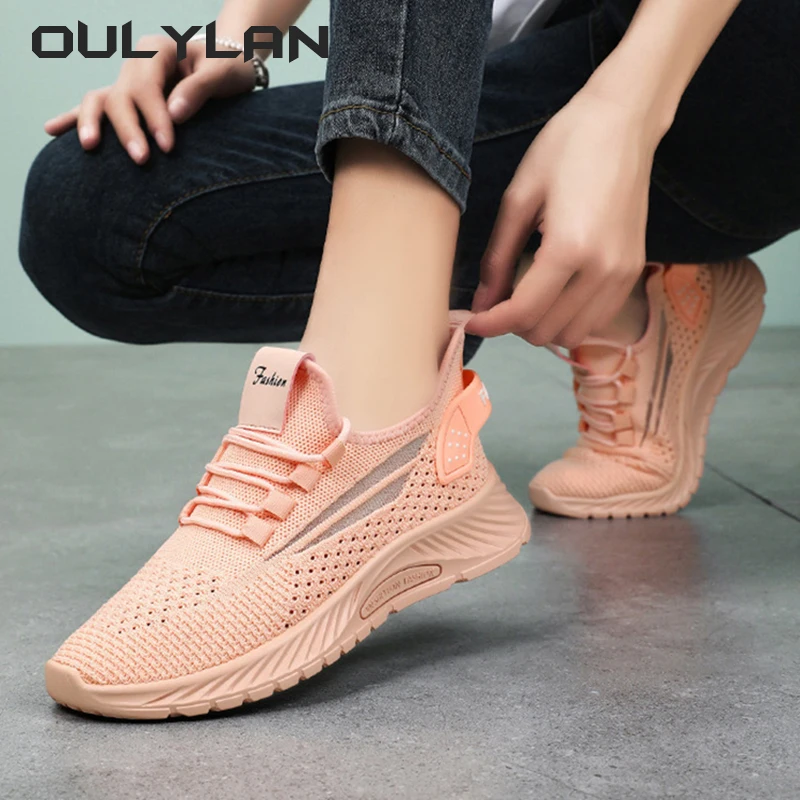 Sports Sneakers NEW Fashion Lightweight Women Casual Shoes for Summer Autumn Outdoor Female Breathable Shoes Large Size 36~41