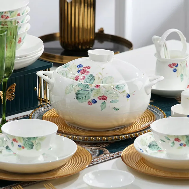 

Zml bone china bowl for homenew arrivalchinoiserie single rice bowl rice plate bone china tableware