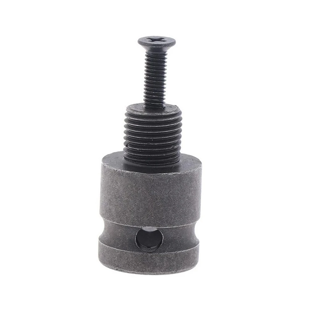 1/2inch Drill Chuck Adaptor With Screw For Impact Wrench Conversion 1/2-20UNF With Screw Hex Socket Adapter