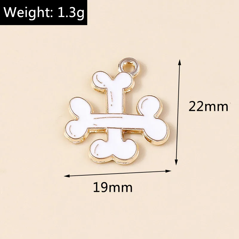Leslie 10 stücke Mode Halloween Charme Emaille Horror Augapfel Spinne Hexe Geist Kürbis Anhänger für DIY Schmuck machen Accessoires – Detail 35