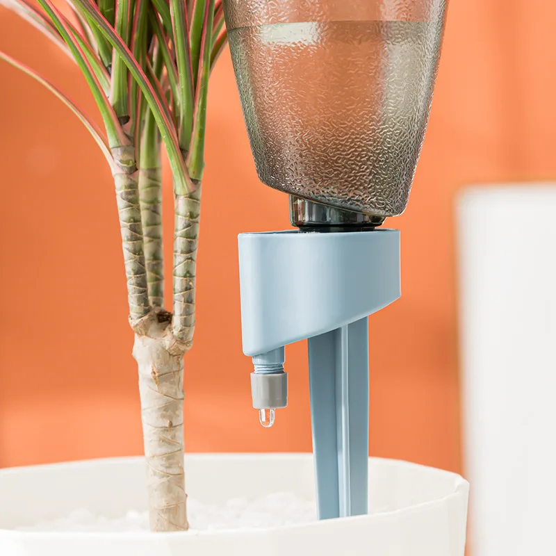 

Green plant care free automatic watering and maintenance device, spike shaped flower and grass watering drip irrigation artifact