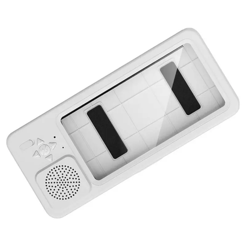 NEW HOT In Stock-Bathroom Box Waterproof Bluetooth Speaker Wall Mount Phone Holder For Shower Touchscreen For Watching Videos