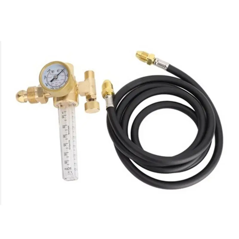 

Регулятор расхода газа ABBO-Argon/CO2 для сварки MIG/TIG с манометром, медный регулятор давления с газовым шлангом