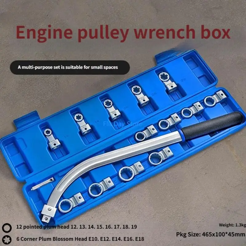 F92C Professional Metal Belt Tightener For Vehicle Fixing And Pulley Removal In Small Areas