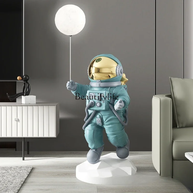 Astronaut living room decoration large floor ornaments home accessories