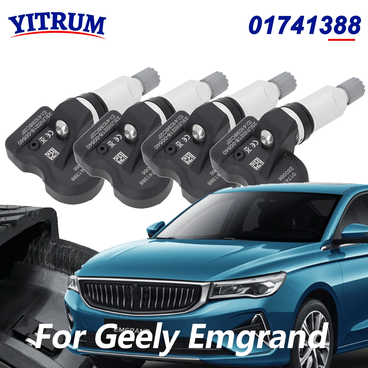 

01741388 TPMS Sensor For Geely Emgrand 2019/6 2020 2021 2022 Binyue COOL Binray 101741388 Tire Pressure Monitor Sensor 433MHz