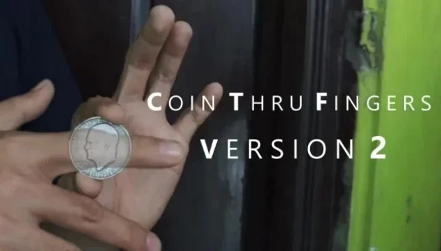 

COIN THROUGH FINGERS VERSION 2 by Rogelio Mechilina - Magic tricks (Instant Download)