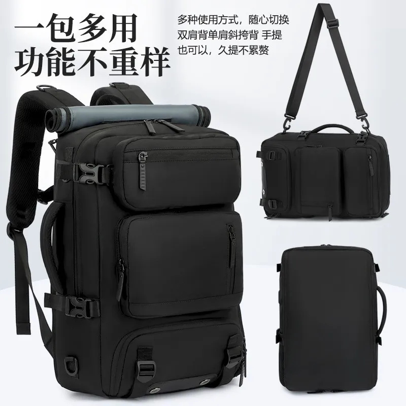 USB External Charging Port Travel Bag Independent Shoe Warehouse for Men & Women Student Schoolbag Business Trip Laptop Backpack