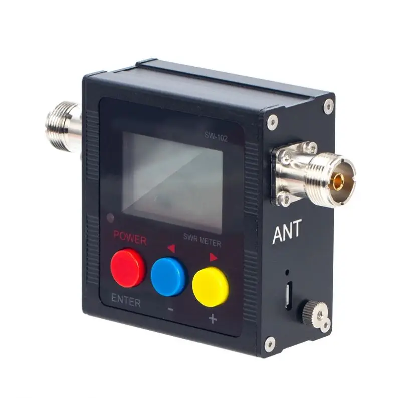 

Surecom SW-102 Digital VHF/UHF 125-525Mhz Power SWR Meter and Frequency Counter
