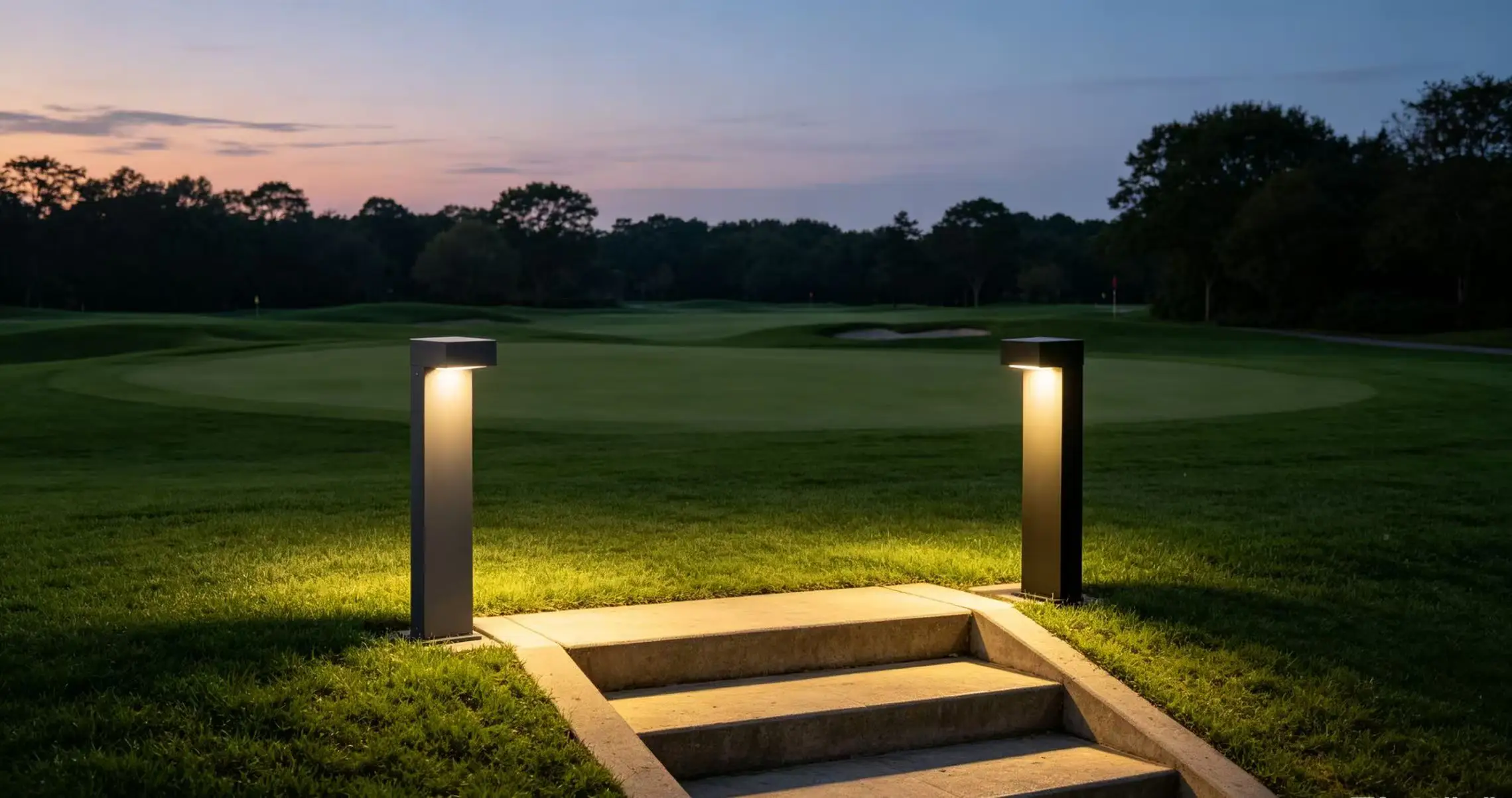 Modern LED Lawn Light IP65 Waterproof Aluminum Garden Bollard Light Outdoor Pathway Landscape Lamp For Yard Park Walkway